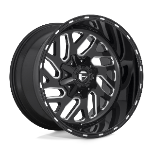Fuel Triton D581 - 20x10 - 6x135/6x139.7 Bolt Pattern - (Gloss Black Milled Finish)