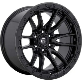 Fuel Rebel 6 D679  - 17x9 - 6x139.7 Bolt Pattern - (Matte Black Finish)